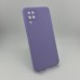 Силікон оригінальний Samsung Galaxy A12 (2020) (ShutCam) (Фіалковий)