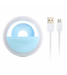 Светодиодное селфи LED-кольцо Selfie Ring Light (RK12) с аккумулятором