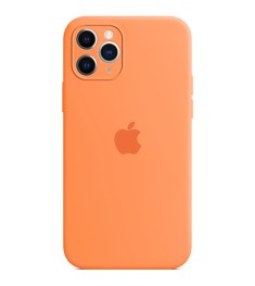 Силіконовий оригінальний чохол RoundCam для Apple iPhone 11 Pro Max (11) персико..