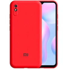 Силикон Original 360 Case Logo Xiaomi Redmi 9A (ShutCam) (Красный)