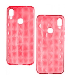 Силикон Prism Case Vivo Y15 / Y17 (Красный)