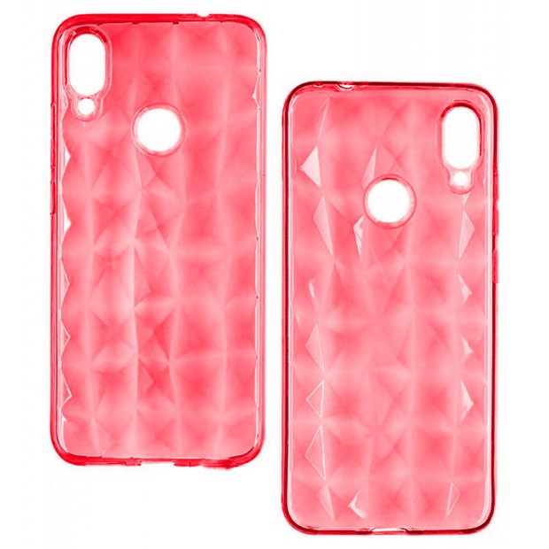 Силикон Prism Case Vivo Y15 / Y17 (Красный)
