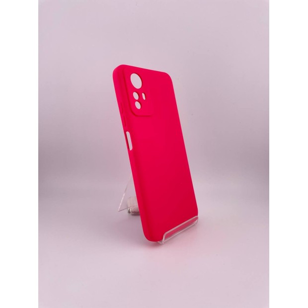 Силикон Original Xiaomi Redmi Note 12S 4G (ShutCam) (Малиновый)