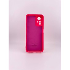 Силикон Original Xiaomi Redmi Note 12S 4G (ShutCam) (Малиновый)