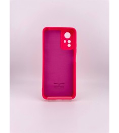 Силикон Original Xiaomi Redmi Note 12S 4G (ShutCam) (Малиновый)