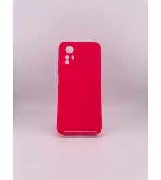 Силіконовий чохол Original Xiaomi Redmi Note 12S 4G (ShutCam) (Малиновий)