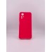 Силіконовий чохол Original Xiaomi Redmi Note 12S 4G (ShutCam) (Малиновий)