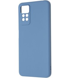 Силіконовий чохол Original Xiaomi Redmi Note 12 Pro 4G (ShutCam) (Блакитний)