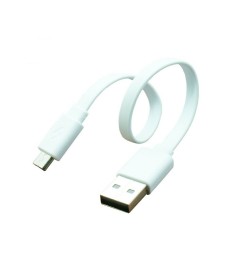 USB-кабель Оригінальний 20см (MicroUSB) (Білий)
