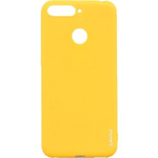 Силікон iNavi Color для Huawei Y7 (2018)  /  Y7 Prime (2018)  /  Honor 7C Pro (жовтий)