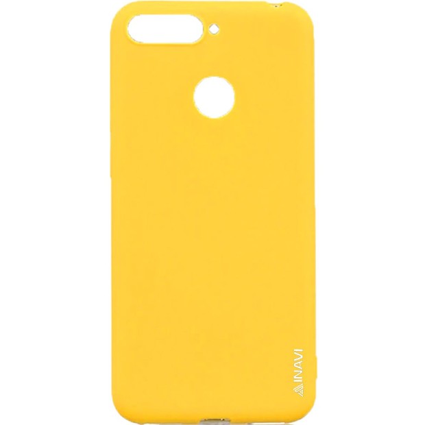 Силікон iNavi Color для Huawei Y7 (2018) / Y7 Prime (2018) / Honor 7C Pro (жовтий) Силікон iNavi Color для Huawei Y7 (2018) / Y7 Prime (2018) / Honor 7C Pro (жовтий)