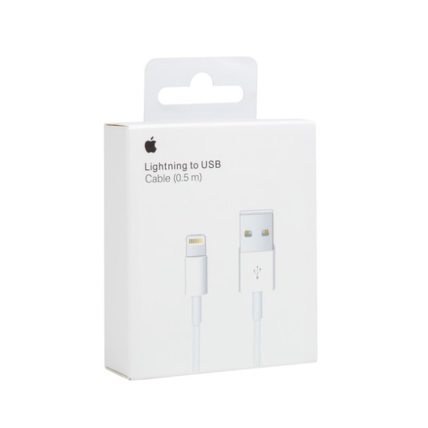 USB-кабель Apple Lightning (0.5м) (ME291) (Оригінальна збірка) K
