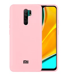 Силіконовий оригінальний 360-чохол Logo для Xiaomi Redmi 9 (Рожевий)