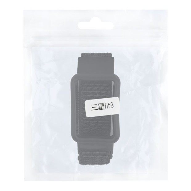 Ремінець Velcro Samsung Galaxy Fit 3 (R390) (Чорний)