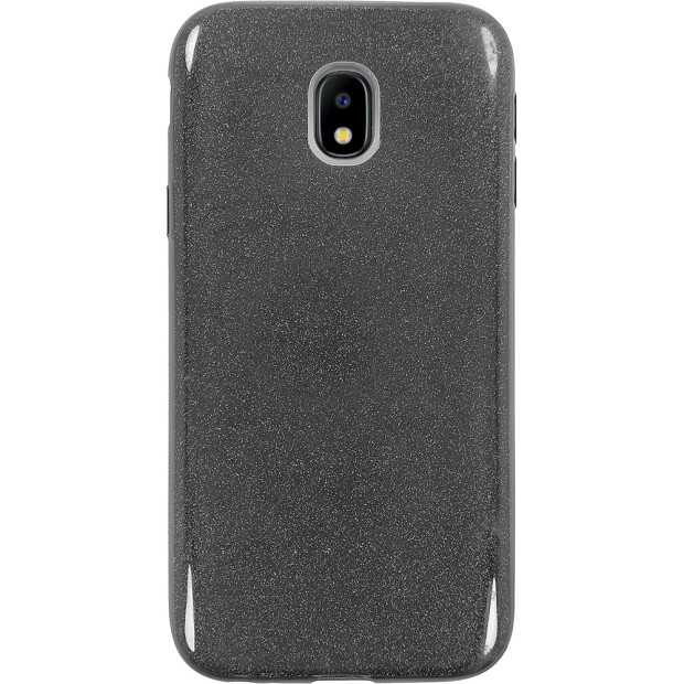 Силикон Glitter Samsung Galaxy J5 (2017) J530 (Чёрный)