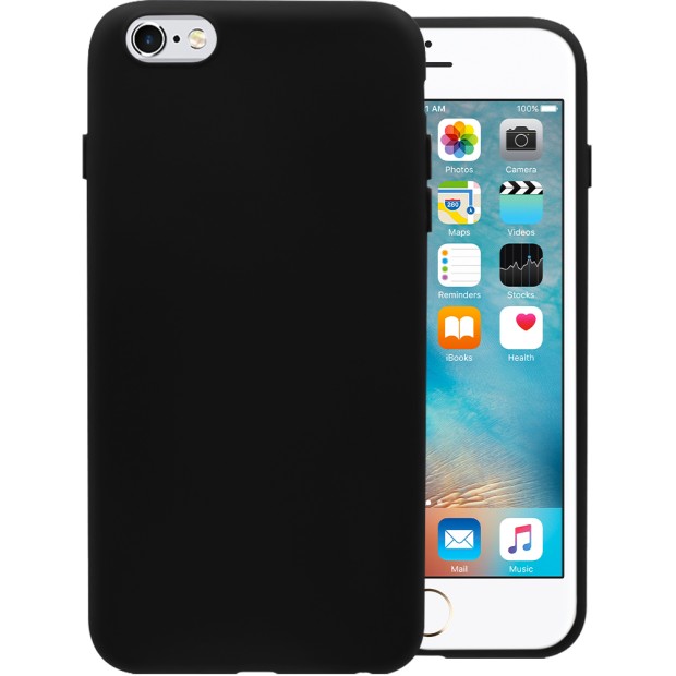 Силикон Graphite Apple iPhone 6 / 6s (Чёрный)