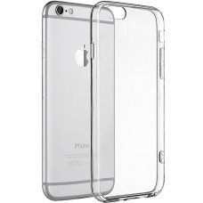 Силіконовий чохол WS для Apple iPhone 6  /  6s (прозорий)