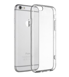 Силіконовий чохол WS для Apple iPhone 6  /  6s (прозорий)