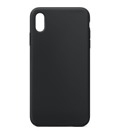 Силикон Graphite Apple iPhone X / XS (Чёрный)