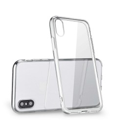 Силіконовий чохол WS для Apple iPhone X  /  XS (прозорий)