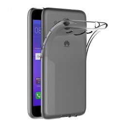Силіконовий чохол WS для Huawei Y3 (2017) (прозорий)