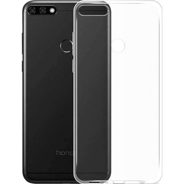 Силикон WS Huawei Y7 (2017) (прозрачный)