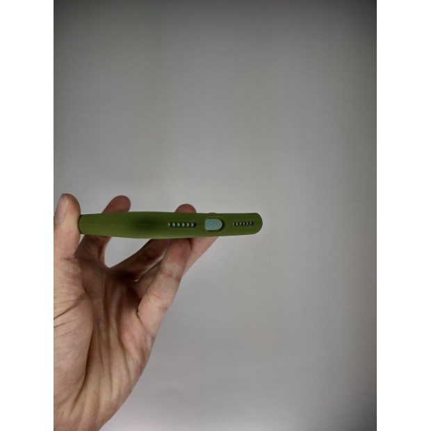 Силіконовий чохол Original RoundCam для Apple iPhone X  /  XS (46) в кольорі Deep Green.