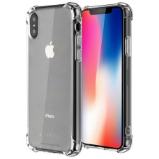 Силикон 6D Apple iPhone XS Max (Прозрачный)