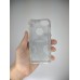 Сріблястий гліттерний силіконовий чохол на Apple iPhone 7  /  8  /  SE (2020)