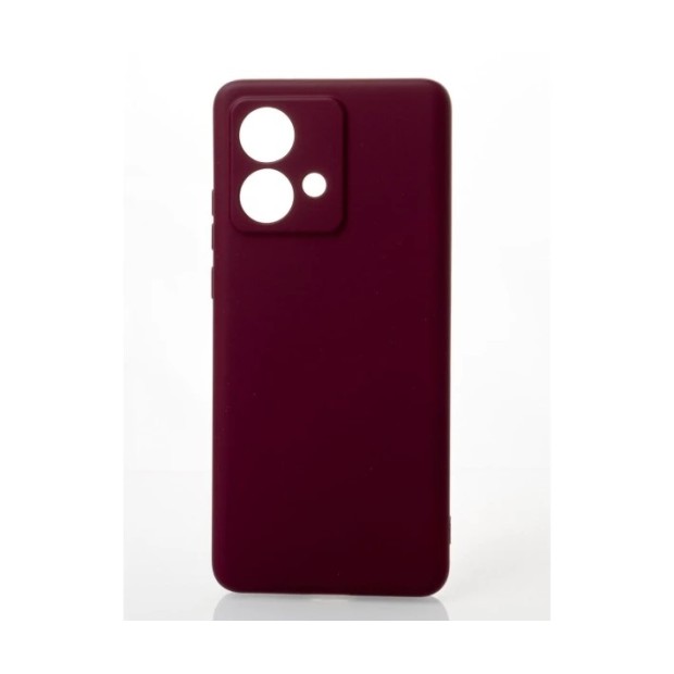 Силіконовий чохол Original Motorola Edge 40 Neo (ShutCam) (Бордовий) Силіконовий чохол Original Motorola Edge 40 Neo (ShutCam) (Бордовий)