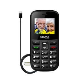 Мобильный телефон Sigma Comfort 50 Easy (Black) (Уценка) (1 Категория)