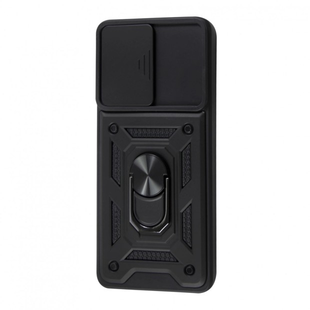 Чохол Ring Serge Armor Case для Samsung Galaxy A56 (ShutCam) (Чорний)