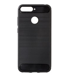 Силіконовий чохол Polished Carbon для Huawei Y6 Prime (2018)  /  Honor 7a Pro (ч..