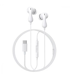 Дротові навушники-гарнітура вакуумні Baseus Encok CZ20 (Type-C) (Білі) A00171400..