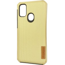 Чохол Spigen Grid для Samsung M30s (Золотистий)