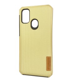 Накладка Spigen Grid Samsung M30s (Золотой)