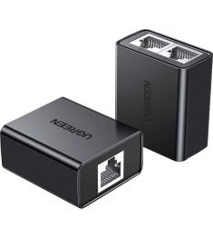 Сплиттер UGREEN CM210 (RJ-45 / 2 RJ-45) 2шт (Black) (50923)