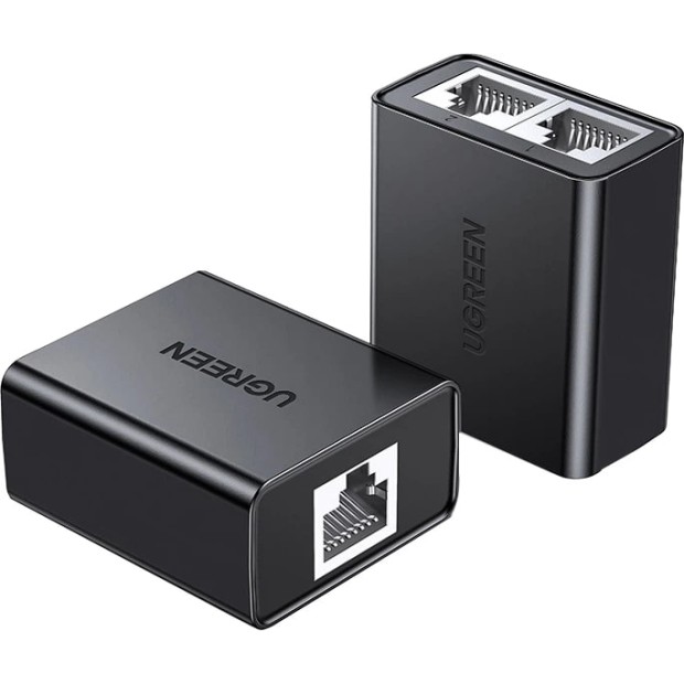 Сплиттер UGREEN CM210 (RJ-45 / 2 RJ-45) 2шт (Black) (50923)