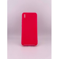 Силіконовий чохол Original Xiaomi Redmi 9A (ShutCam) (Малиновий)