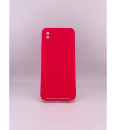 Силіконовий чохол Original Xiaomi Redmi 9A (ShutCam) (Малиновий)