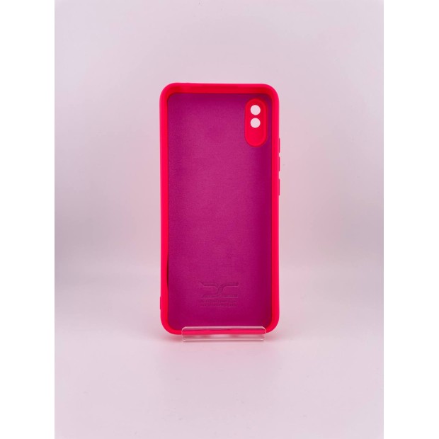 Силіконовий чохол Original Xiaomi Redmi 9A (ShutCam) (Малиновий)