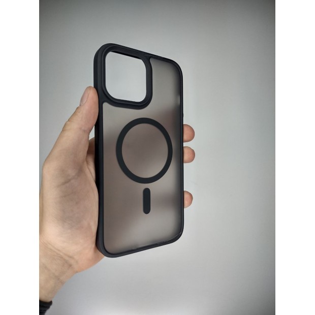 Накладка Totu Pjur Magsafe Apple IPhone 13 Pro Max (Black) Накладка Totu Pjur Magsafe Apple IPhone 13 Pro Max (Black)