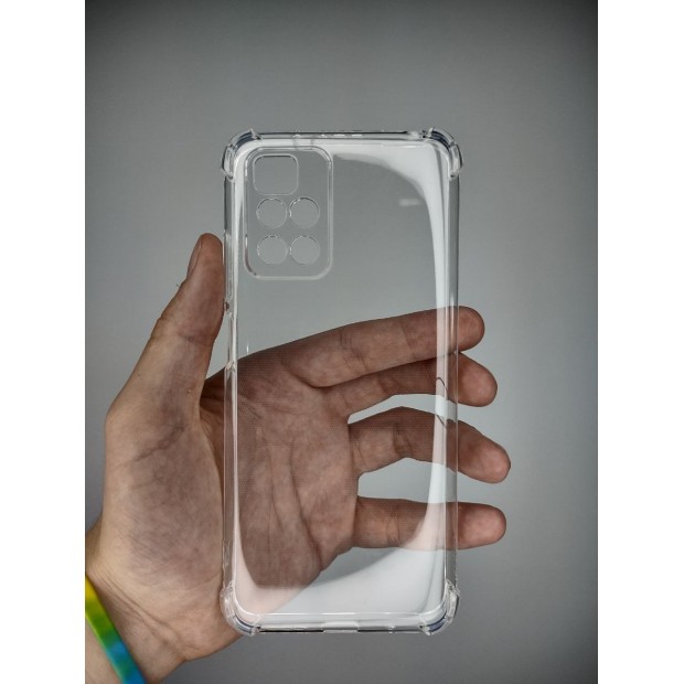 Силікон 6D Xiaomi Redmi 10 (ShutCam) (Прозорий)