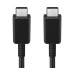 USB-кабель Samsung EP-DA705BBRGRU 60W (1m) (Type-C - Type-C) (Black) (Original) K