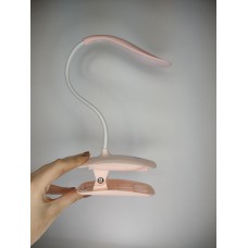 Гнучка лампа з акумулятором на прищіпці LED Light