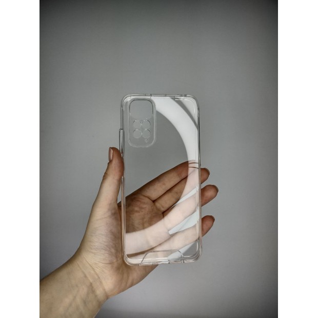 Силіконовий чохол Space Case для Xiaomi Redmi Note 11 (Прозорий)