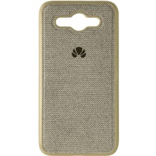 Силикон Textile Huawei Y3 (2017) (Хаки)