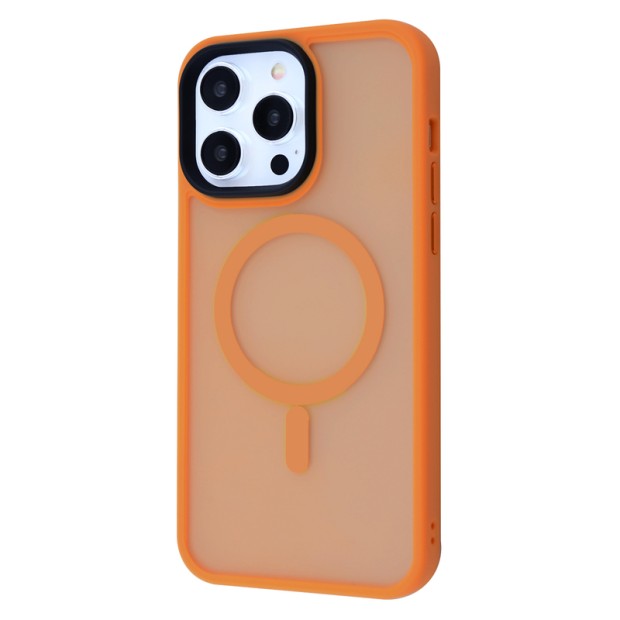 Чохол WAVE Matte Insane Case з MagSafe для iPhone 14 Pro Max (Помаранчевий)