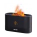 Зволожувач повітря та нічник 2в1 Perfume Flame (Чорний / Помаранчевий)