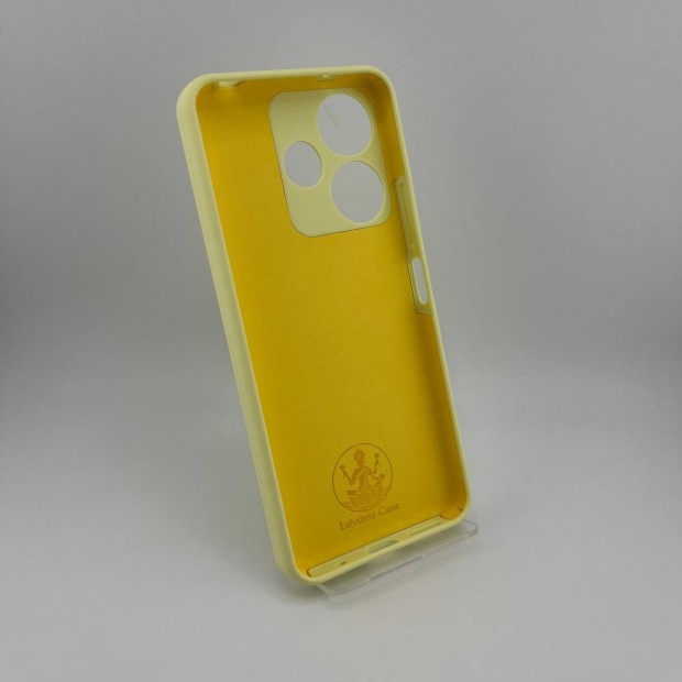 Силіконовий чохол Original Xiaomi для Redmi 13 4G  /  Poco M6 4G (ShutCam) (Блідо-жовтий)